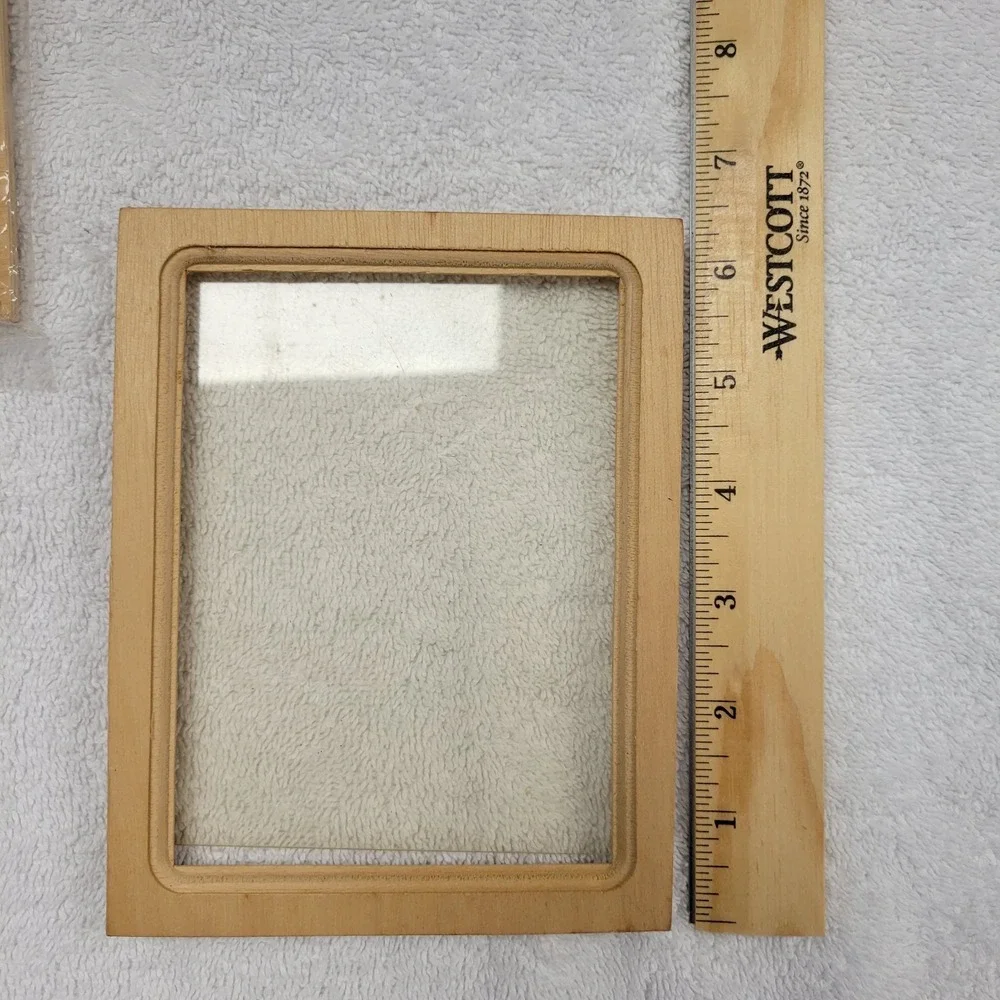 80s Doll House 1/12 unfinished wooden building‎ supplies: 3 windows